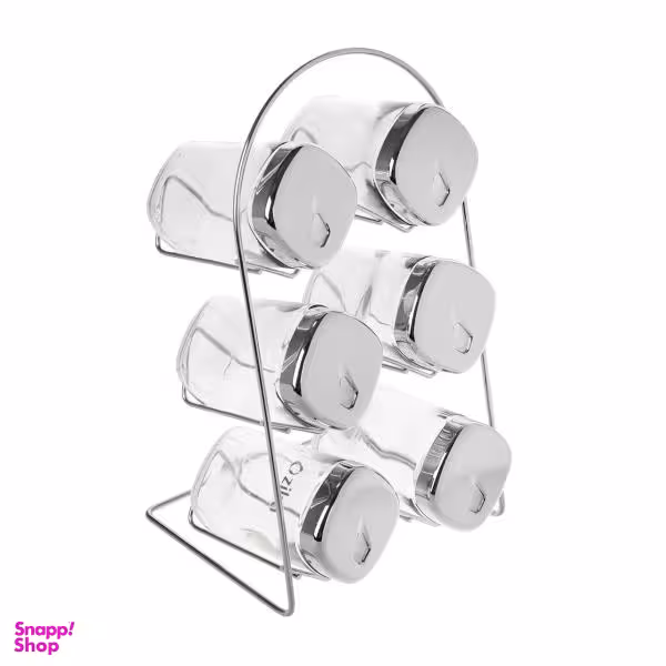 ست جای ادویه 6 پارچه زیبا مدل 11289-540007