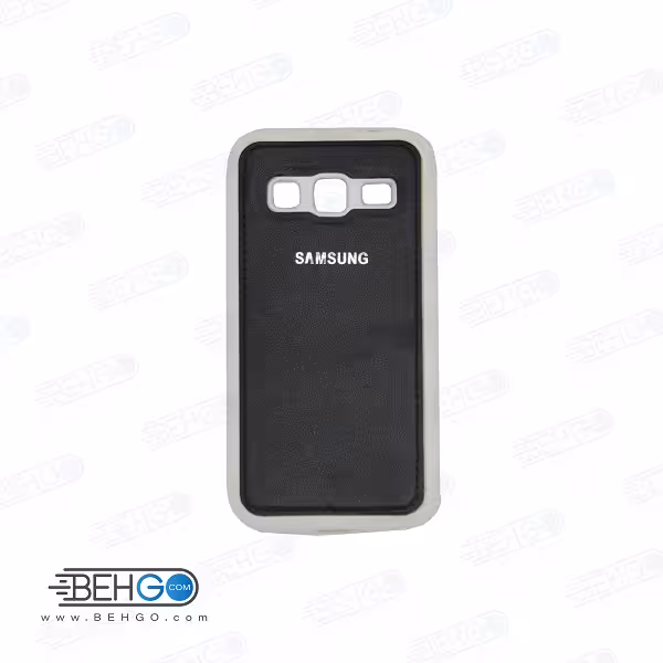 قاب گوشی سامسونگ کور پریم G360 طرح چرم رنگ مشکی clear cover For Samsung galaxy Core prime
