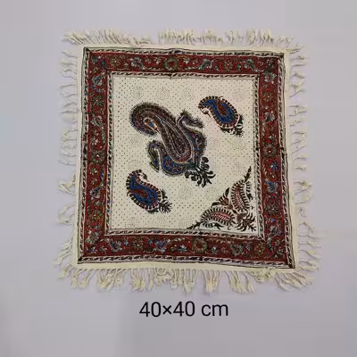 سفره قلمکار مدل بته قاجاری طرح آبنوس 