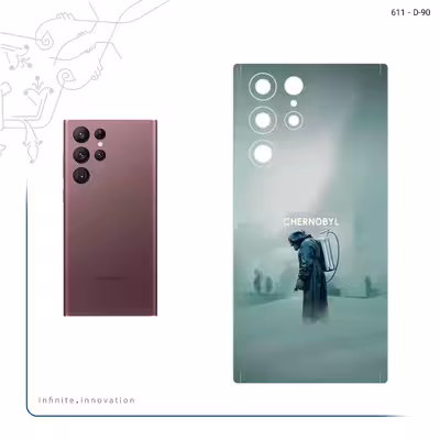 برچسب پوششی ماهوت مدل Chernobyl مناسب برای گوشی موبایل سامسونگ Galaxy S22 Ultra 5G