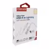 کابل تبدیل USB-A به لایتنینگ پرومیت مدل POWERLINK-AI200.WHITE به طول 2 متر