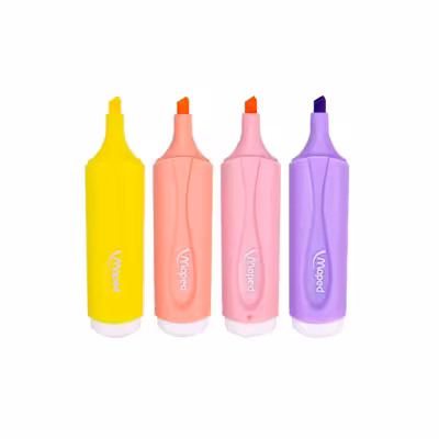 ماژیک علامت گذار مپد مدل pastel کد 146844 بسته 4 عددی