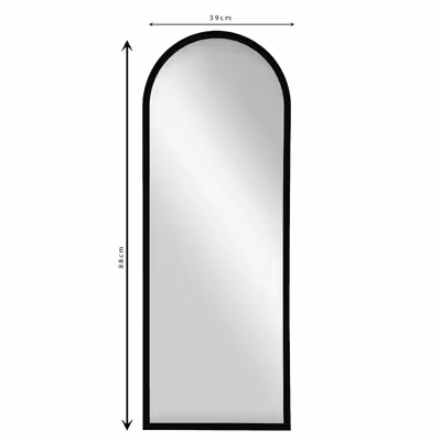 آینه الف مدل  نیم قد طرح ماندگار