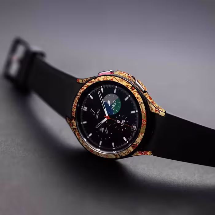 برچسب ماهوت طرح Iran Carpet2 مناسب برای ساعت هوشمند سامسونگ Watch4 Classic 46mm