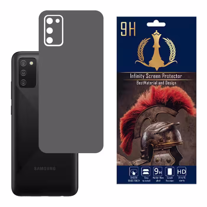 برچسب پوششی اینفینیتی مدل PRO MAX مناسب برای گوشی موبایل سامسونگ GALAXY A02S / M02S / F02S به همراه محافظ صفحه نمایش و محافظ لنز دوربین
