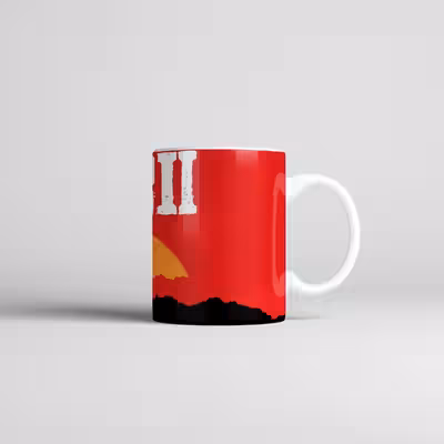 ماگ  طرح Red dead 2  کد 1