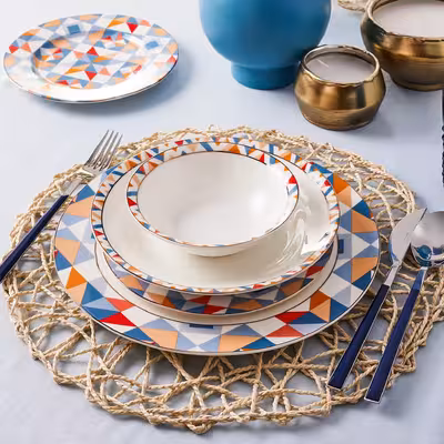 سرویس غذاخوری 24 پارچه کاراجا مدل Stea 