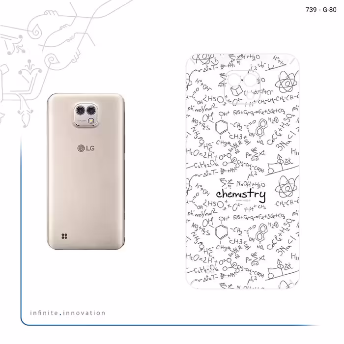 برچسب پوششی ماهوت مدل Chemistry Science مناسب برای گوشی موبایل ال جی X Cam