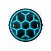 چراغ دیواری نئون دیزاین مدل Soccer-Ball-BL_TBL