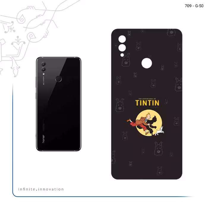 برچسب پوششی ماهوت مدل Tintin مناسب برای گوشی موبایل آنر Note 10
