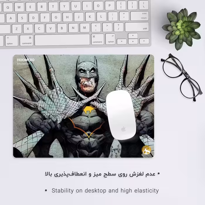 ماوس پد هومرو مدل A7183 طرح بتمن