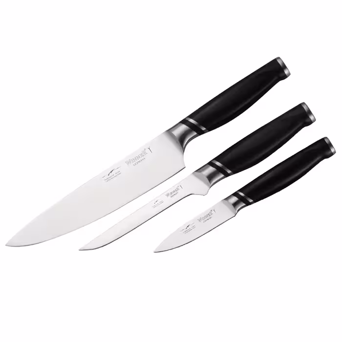چاقو آشپزخانه وینر مدل QQW3 مجموعه 3 عددی
