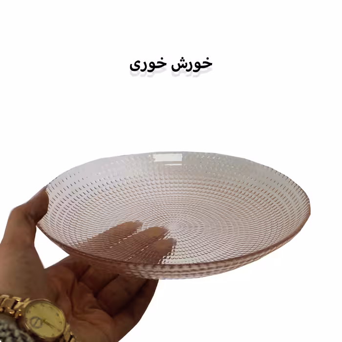 سرویس غذاخوری 26 پارچه بلور کاوه مدل ونیز