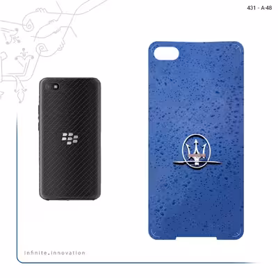 برچسب پوششی ماهوت مدل Maserati مناسب برای گوشی موبایل بلک بری Z30