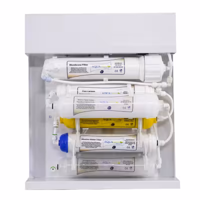 دستگاه تصفیه کننده آب آکوآ اسپرینگ مدل RO-S7-WZ 7700 به همراه فیلتر مجموعه 4 عددی