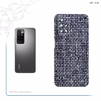 برچسب پوششی ماهوت مدل Fabric Texture 6 مناسب برای گوشی موبایل شیائومی Redmi 10 Prime