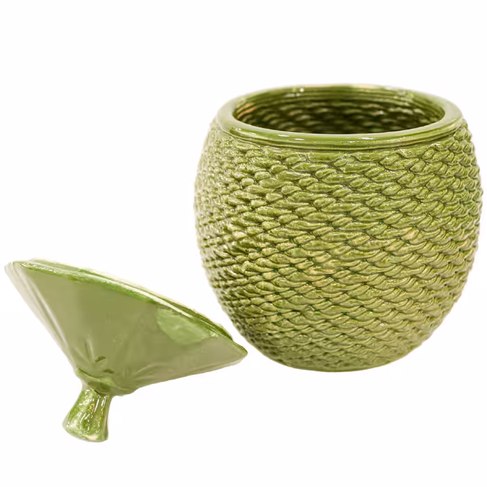 بانکه سرامیکی طرح مشجر به همراه پایه