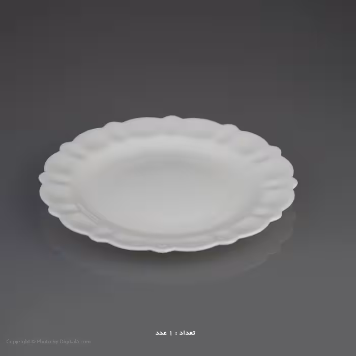 سرویس غذاخوری 25 پارچه آیروپال طرح گرد مدل سارا صورتی و آبی 