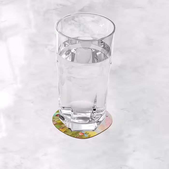 زیر لیوانی ترمه طراحان ایده مدل فراغتی و کتابی کد trm193