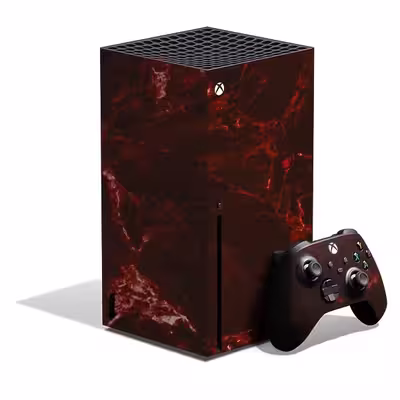 اسکین(برچسب) Xbox series x-طرح ماربل-مجموعه 5 عددی-کد985