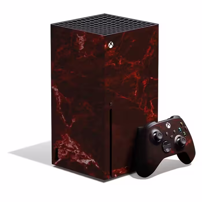 اسکین(برچسب) Xbox series x-طرح ماربل-مجموعه 5 عددی-کد985