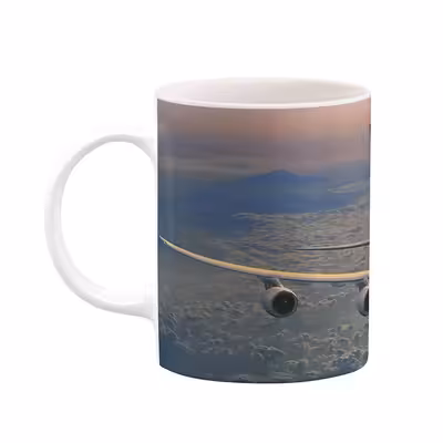 ماگ طرح هواپیمای جنگنده مدل mgs05474