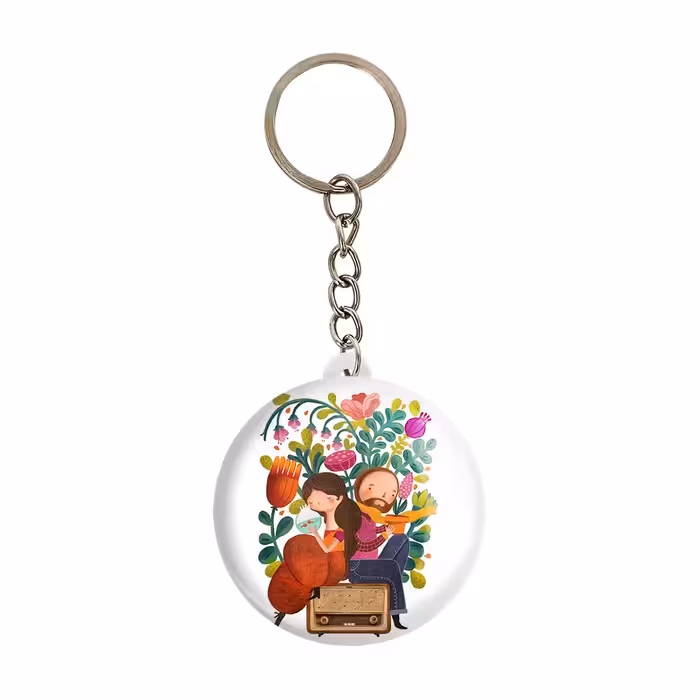 جاکلیدی خندالو مدل تبریک عید نوروز و سال نو کد 24607 بسته 49 عددی