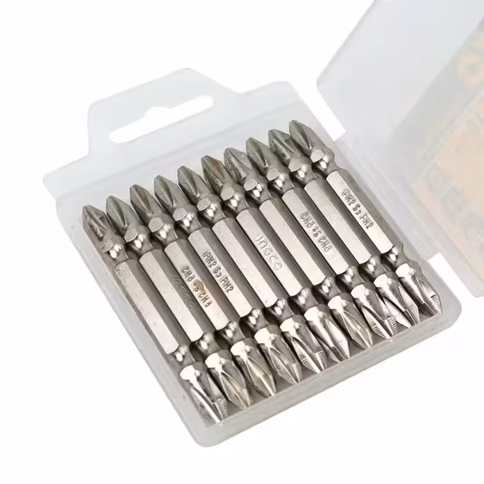 سری پیچ گوشتی دو سر چهار سو اینکو مدل SDB21PH-233 مجموعه 10 عددی