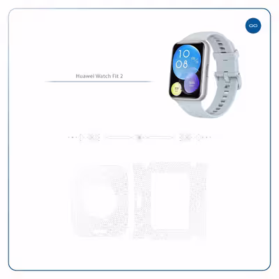 برچسب ماهوت طرح Gloss-Transparent مناسب برای ساعت هوشمند هوآوی Watch Fit 2