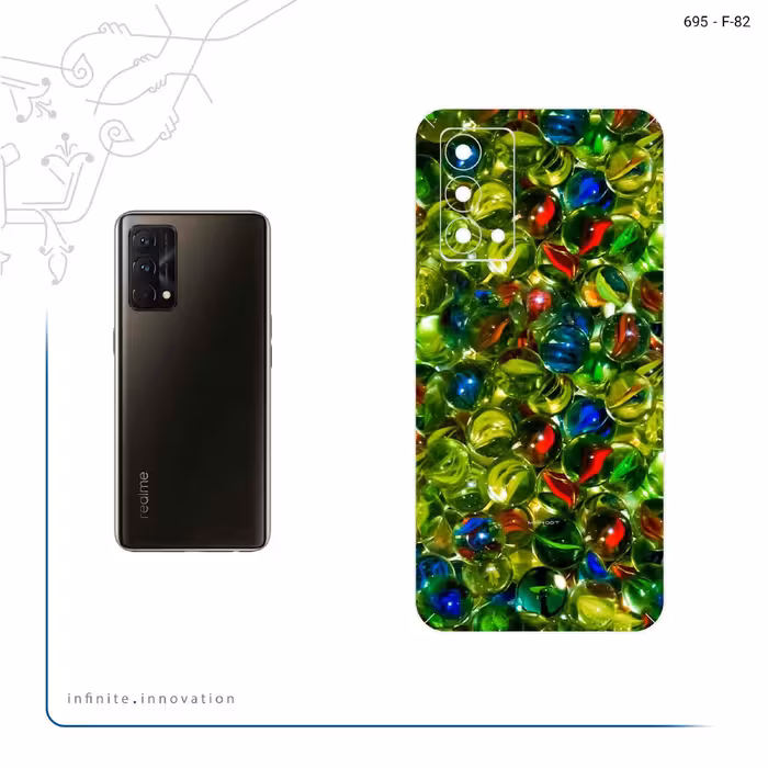 برچسب پوششی ماهوت مدل Marble Nostalgia مناسب برای گوشی موبایل ریلمی GT Master