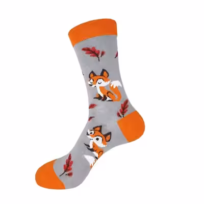 جوراب ساق بلند مدل روباه کد 2023