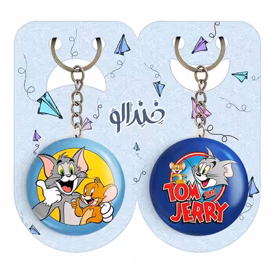 جاکلیدی خندالو مدل تام و جری کد 1072510731 مجموعه 2 عددی