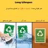 برچسب ایمنی مستر راد طرح ظروف و قوطی رنگ مدل HSE-OSHA-191