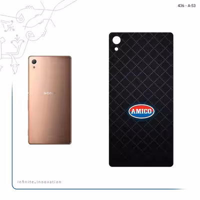 برچسب پوششی ماهوت مدل AMICO مناسب برای گوشی موبایل سونی Xperia Z3 Plus