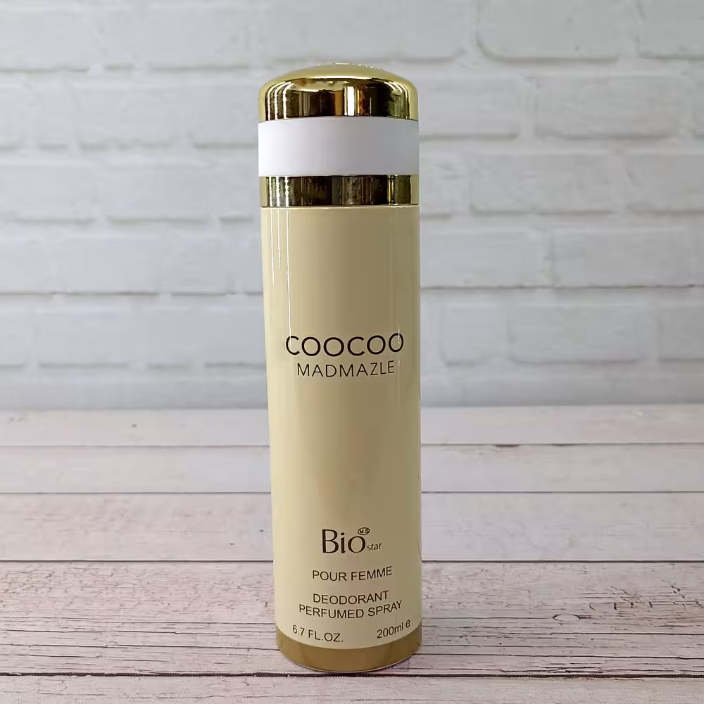 اسپری بدن زنانه BIO مدل coocoo حجم 200 میلی لیتر