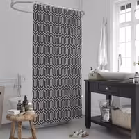 پرده حمام دلفین مدل jack-1076 سایز 180×200 سانتی متر