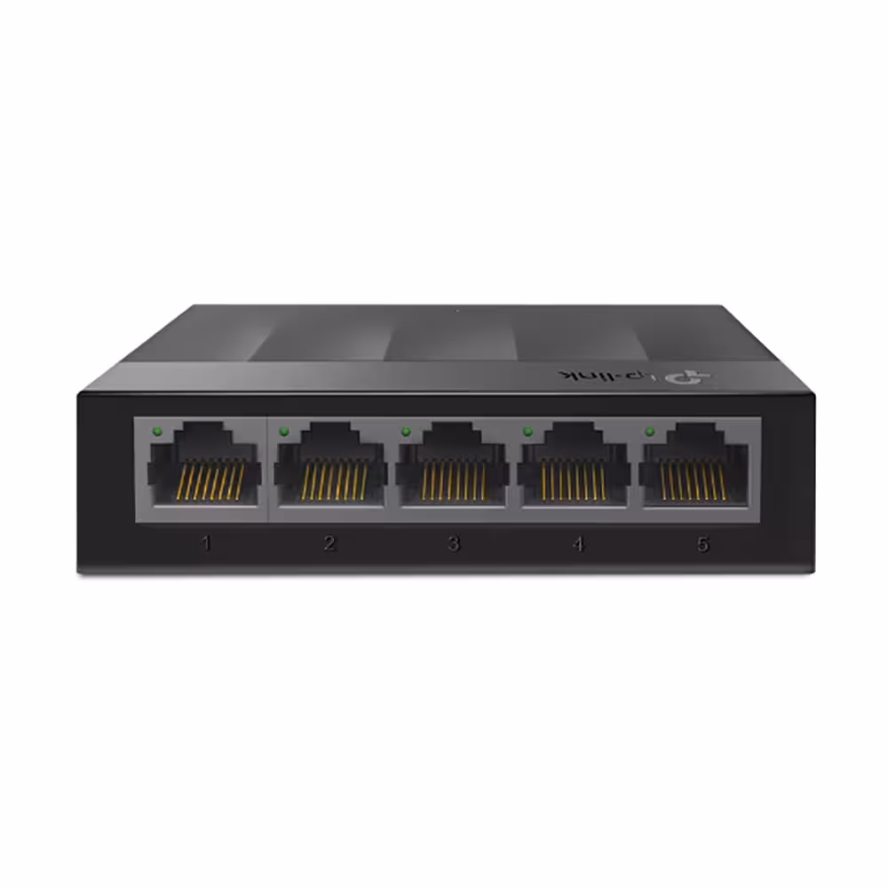 سوییچ 5 پورت گیگابیتی و دسکتاپ تی پی-لینک مدل TP-LINK LS1005G