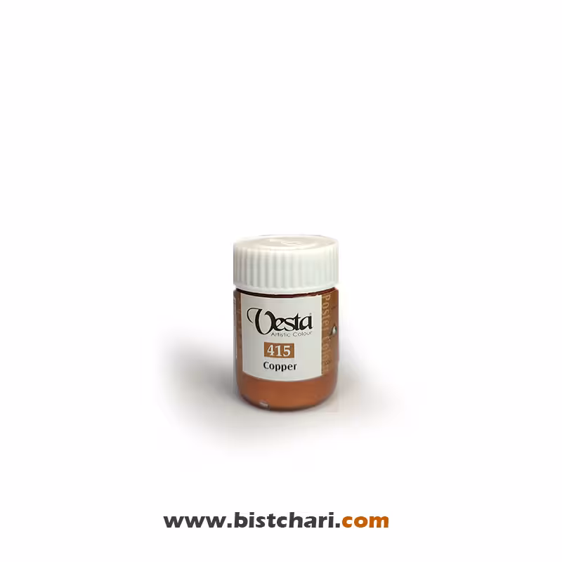 گواش رنگ Copper کد 415 حجم 30 ml برند وستا Vesta