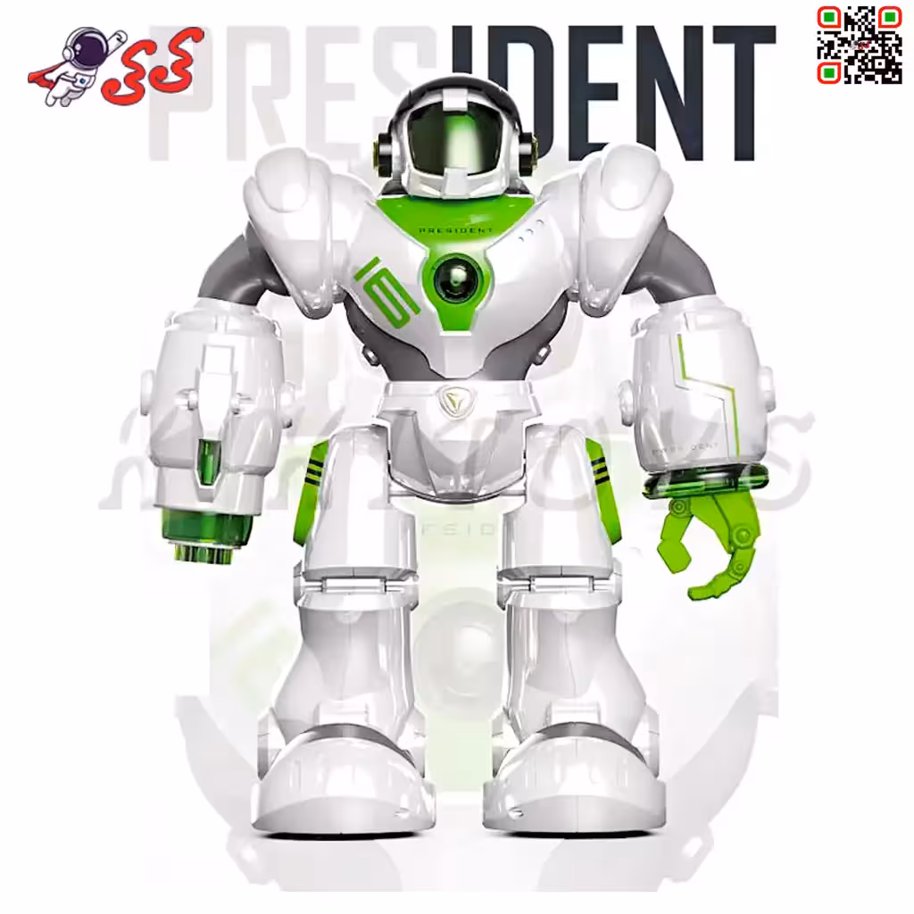 اسباب بازی ربات کنترلی با پرتاب تیر ROBOCOP PRESIDENT 5088