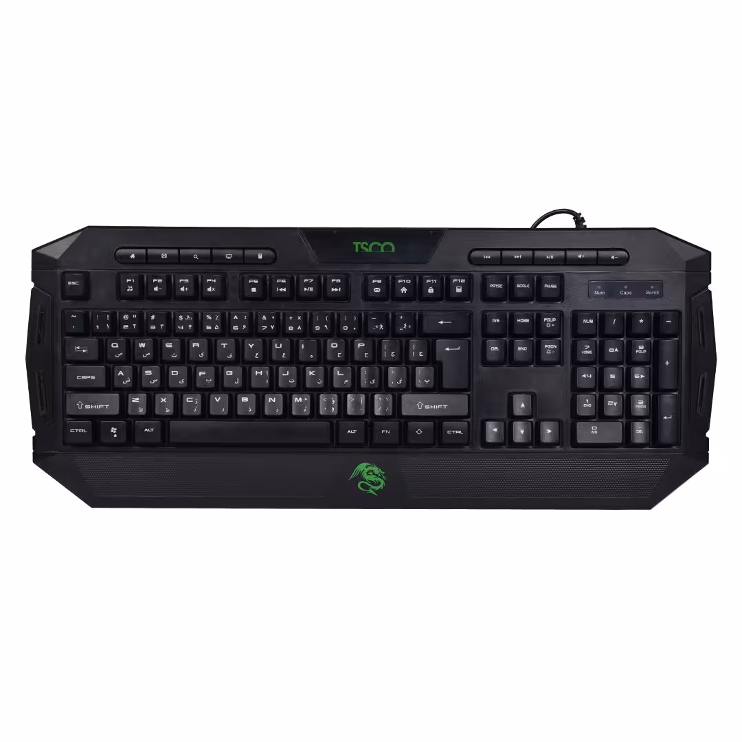 کیبورد باسیم مخصوص بازی تسکو مدل TK 8124GA
