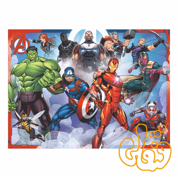 پازل چوبی شخصیتهای کارتونی اونجرز