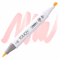 ماژیک طراحی دو سر تاچ (بدنه سفید) کد R28