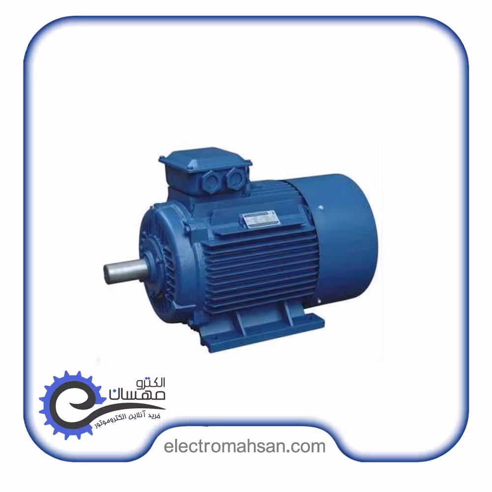 الکتروموتور دیزل ساز 1.5 کیلووات (2اسب) سه فاز 900 دور سری ME2 پوسته آلومینیوم