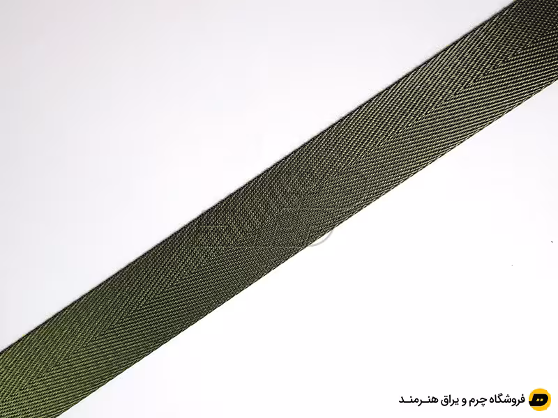 بند برزنت ساتن خارجی رنگ زیتونی
