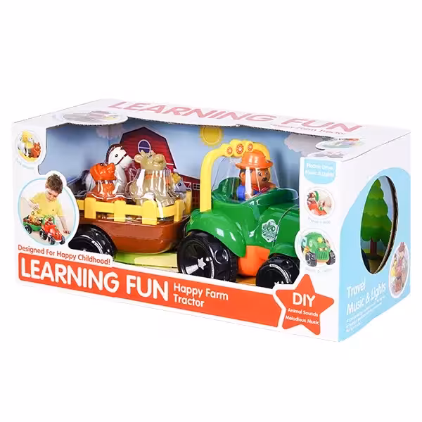 اسباب بازی تراکتور مزرعه موزیکال