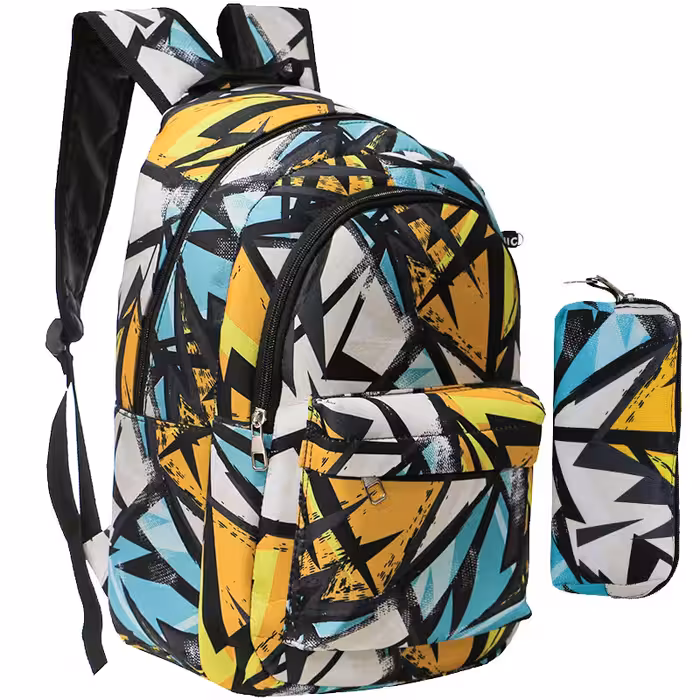 کوله پشتی مدل LR-6250 به همراه جامدادی | چاوه