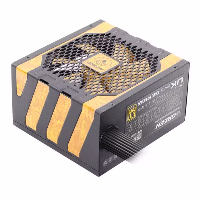 منبع تغذیه گرین مدل Green GP600A-UK EVO