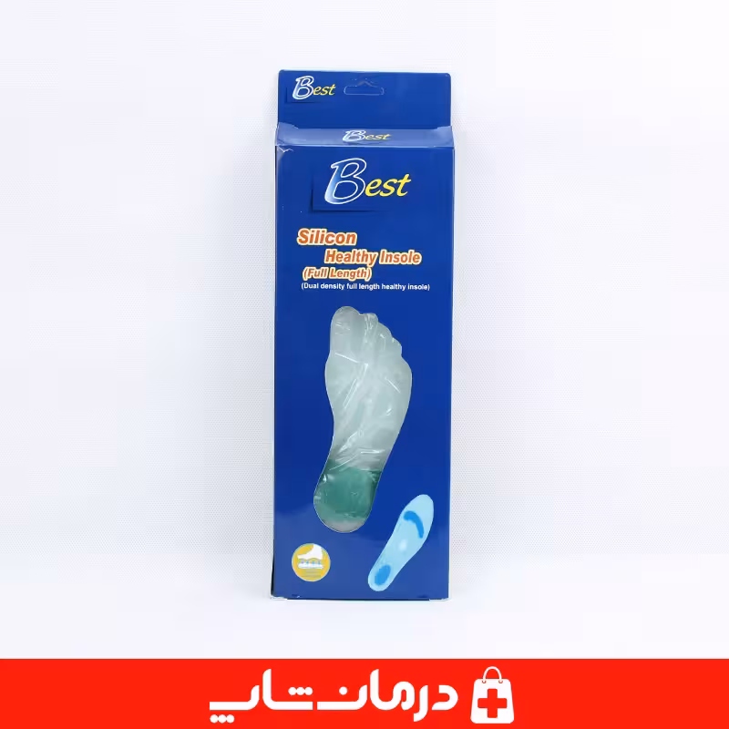 خرید کفی طبی ژله ای بست best سایز مدیوم کفی سیلیکونی کفش