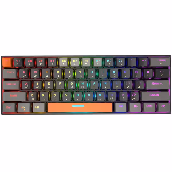 کیبورد سیم دار گیمینگ تسکو مدل GK-8161