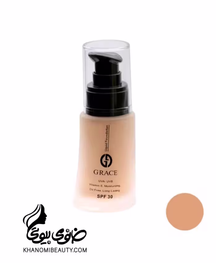 کرم پودرگریس 303   spf 30 ویتامین c با ماندگاری بالا